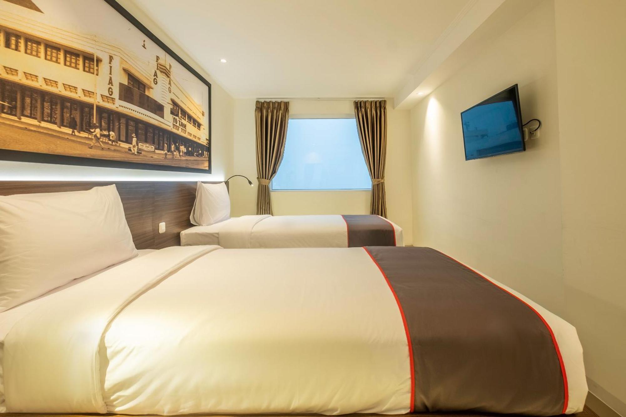 Super Oyo Collection O Hotel Pasar Baru Heritage Bandung Eksteriør bilde